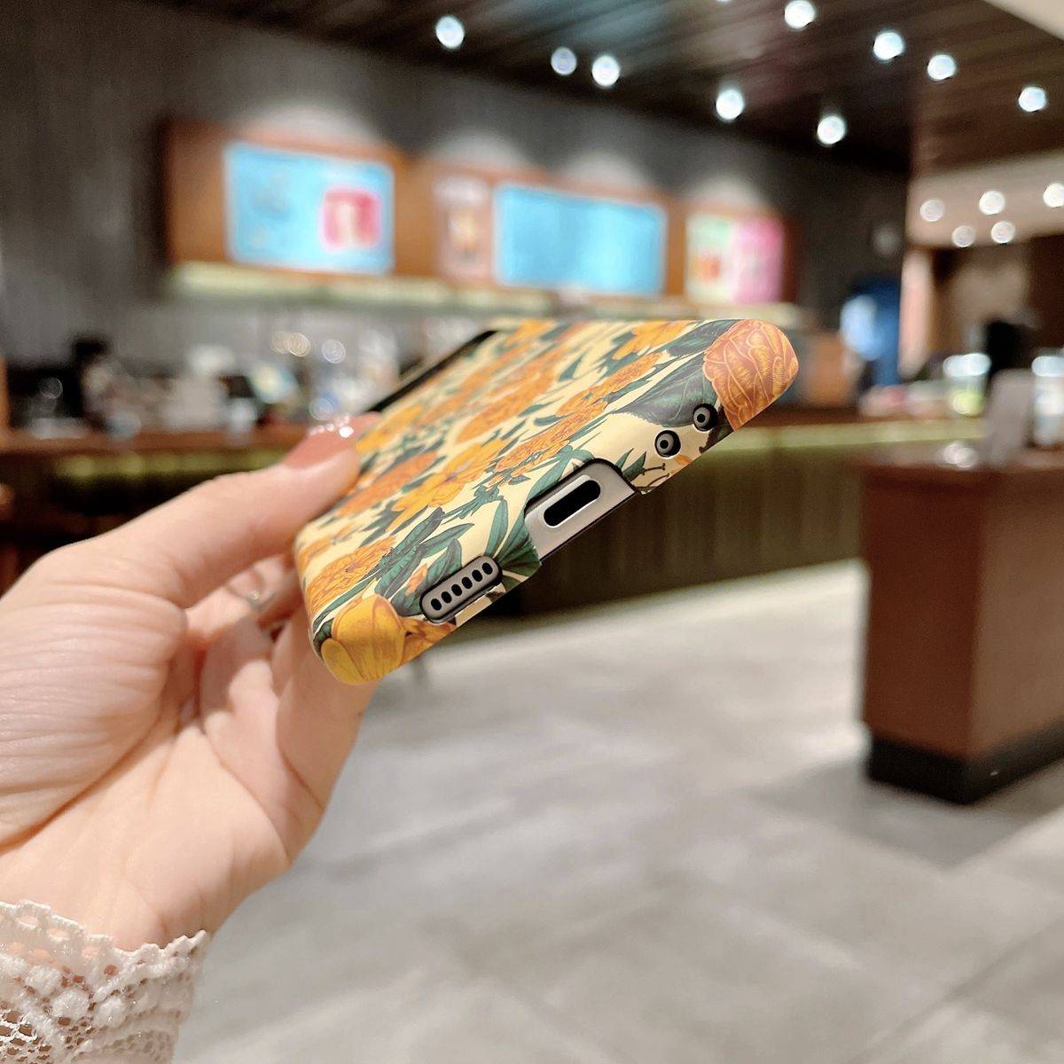 Für Samsung Galaxy Z Flip4 5G Design Kunststoff Handy Tasche Hülle Etuis Muster