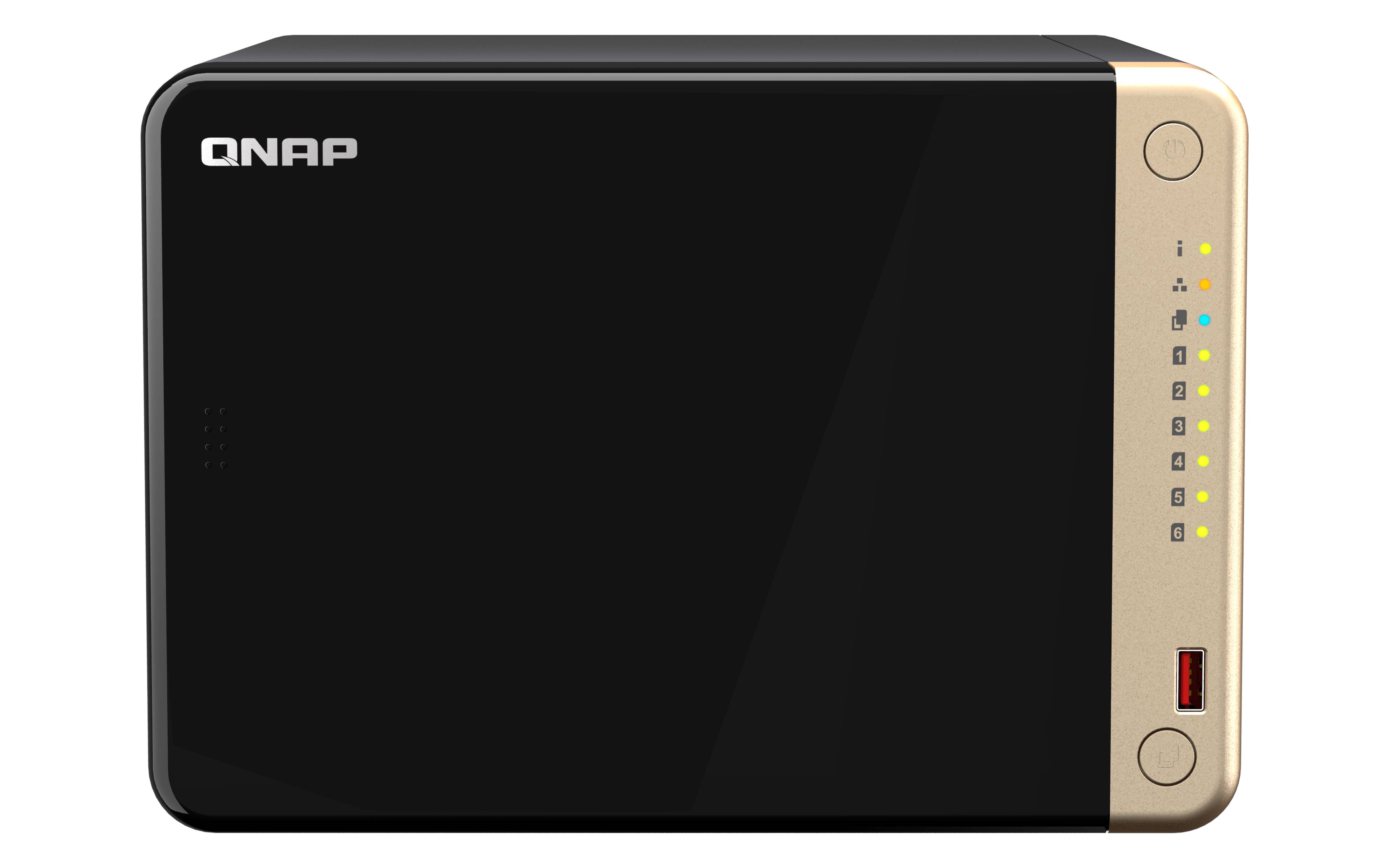 QNAP TS-664 - NAS-Server - 6 Schächte - SATA 6Gb/s