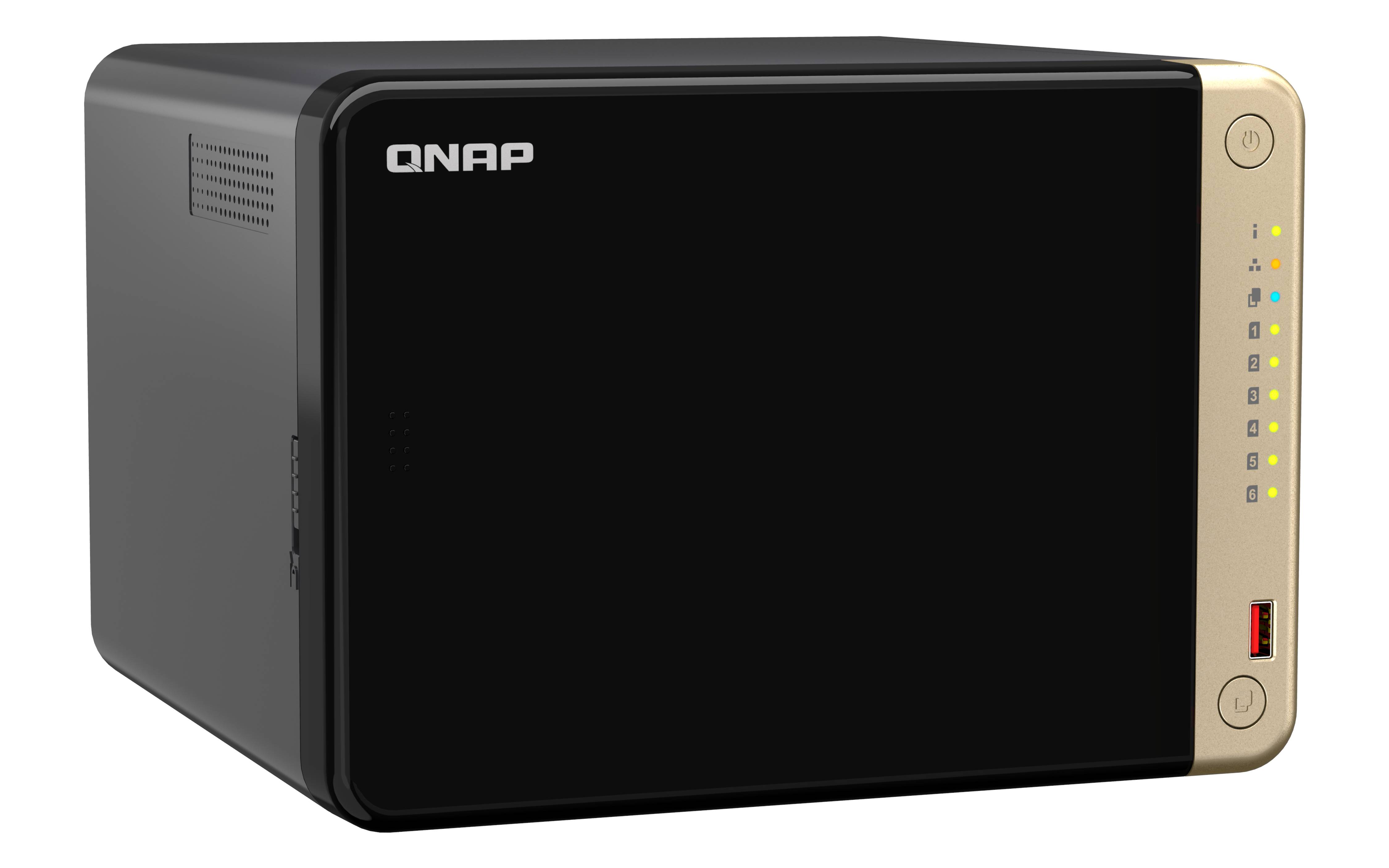 QNAP TS-664 - NAS-Server - 6 Schächte - SATA 6Gb/s