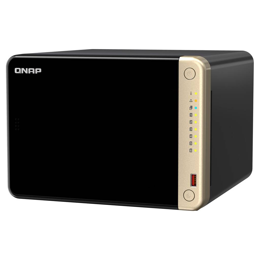 QNAP TS-664 - NAS-Server - 6 Schächte - SATA 6Gb/s
