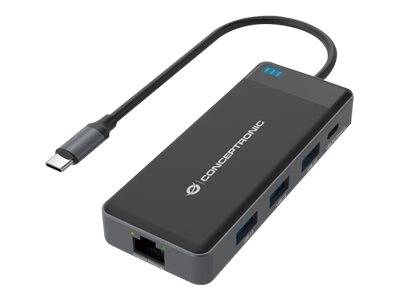Conceptronic - Dockingstation - USB-C - 2 x HDMI
