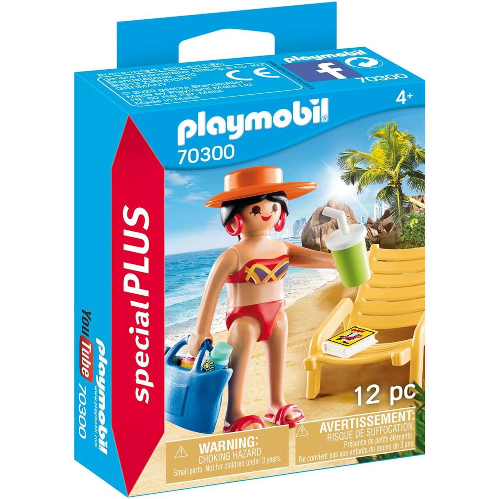 PLAYMOBIL® 70300 Urlauberin mit Liegestuhl (SpecialPLUS)