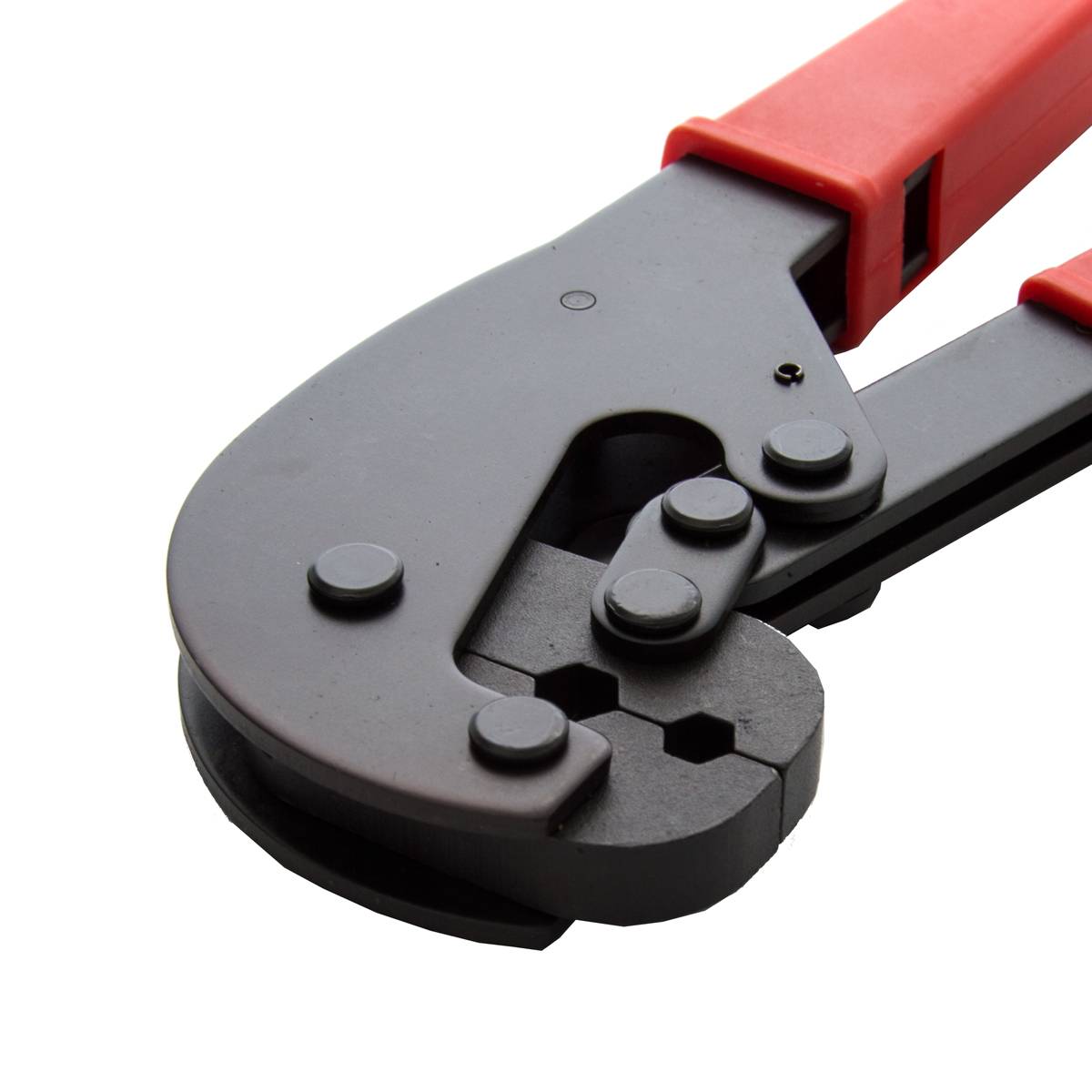 PremiumX PX-106C Crimpzange SAT Crimpwerkzeug für Antennen Koaxialkabel F-Stecker Presszange Crimping-Tool