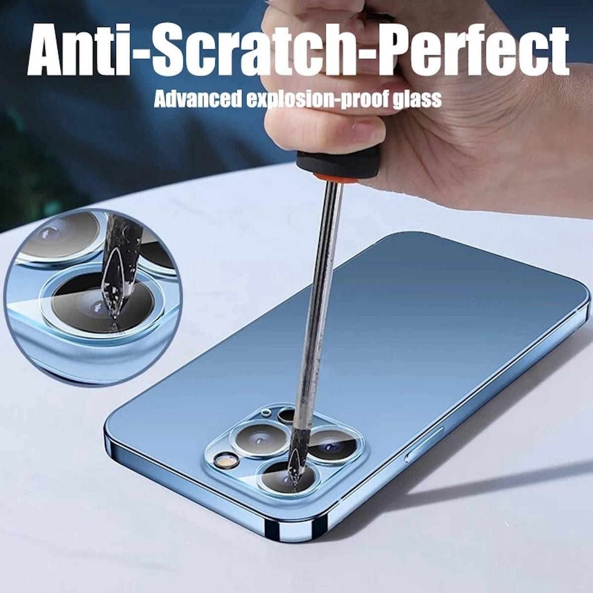 Für Apple iPhone 14 Pro / 14 Pro Max 9H Back Kamera Schutz Hart Glas Cover Displayschutz