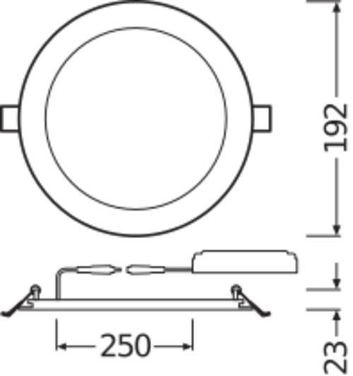 Ledvance LED-SLIM-Downlight DLSLI DN180-17-4000K