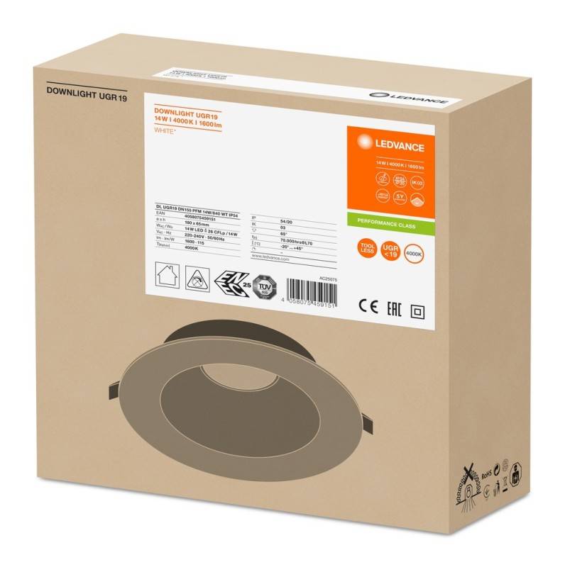 Ledvance LED-Downlight DLUGRDN155PFM14W840