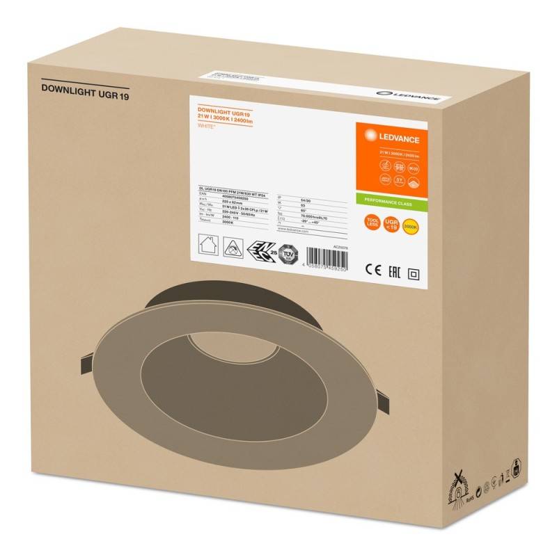 Ledvance LED-Downlight DLUGRDN195PFM21W830