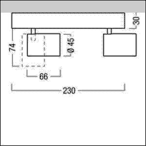 Zumtobel Group LED-Akzentstrahler SUP2 M 2/L #42927664