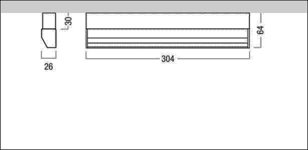 Zumtobel Group LED-Wandfluter SUP2 S WW  #42927733