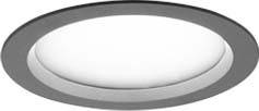 LTS Licht&Leuchten LED-Einbaudownlight VTFS 10.1040 silber