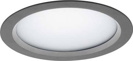 LTS Licht&Leuchten LED-Einbaudownlight VTFL 10.2540 silber
