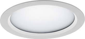 LTS Licht&Leuchten LED-Einbaudownlight VTFM 10.1540/DALI ws