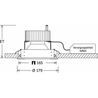 LTS Licht&Leuchten LED-Einbaustrahler SCELP401.2027.45D si LTS Licht&Leuchten LED-Einbaustrahler SCELP401.2027.45D si