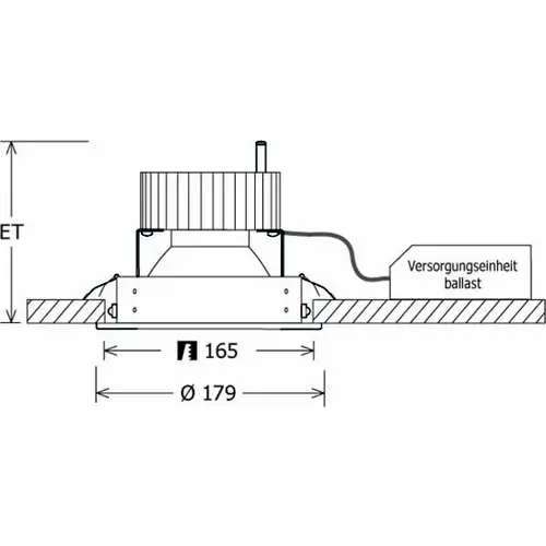 LTS Licht&Leuchten LED-Einbaustrahler SCELP401.2027.45D si LTS Licht&Leuchten LED-Einbaustrahler SCELP401.2027.45D si
