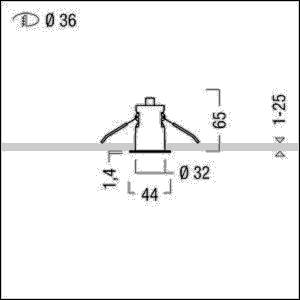 Zumtobel Group LED-Einbauleuchte SUP2 SF R36#60817644