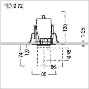 Zumtobel Group LED-Einbauleuchte SUP2-RM R72#60817626
