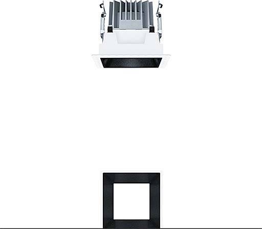 Zumtobel Group LED-Einbauleuchte P-INF Q #60817974