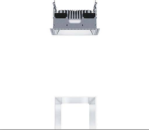 Zumtobel Group LED-Einbauleuchte P-INF Q #60818187