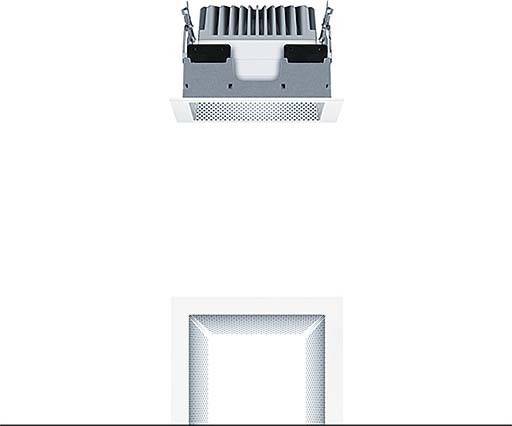 Zumtobel Group LED-Einbauleuchte P-INF Q #60818214