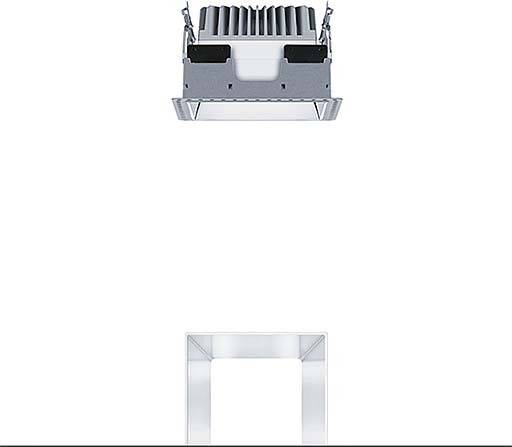 Zumtobel Group LED-Einbauleuchte P-INF Q #60818231