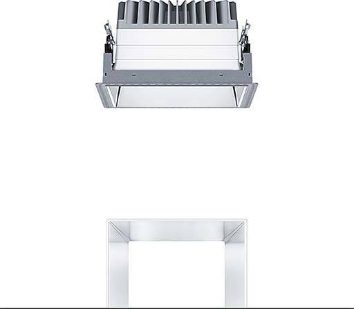 Zumtobel Group LED-Einbauleuchte P-INF Q #60818263