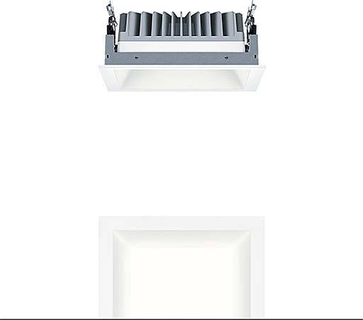 Zumtobel Group LED-Einbauleuchte P-INF Q #60818269