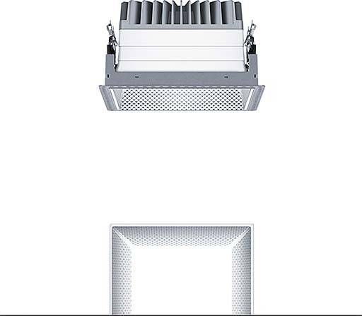Zumtobel Group LED-Einbauleuchte P-INF Q #60818294
