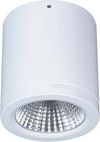 LTS Licht&Leuchten LED-Anbau-DownlightButton BTNM 101.30.55 ws