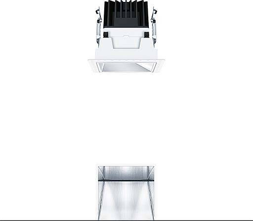 Zumtobel Group LED-Einbauleuchte P-INF Q100 #60818712