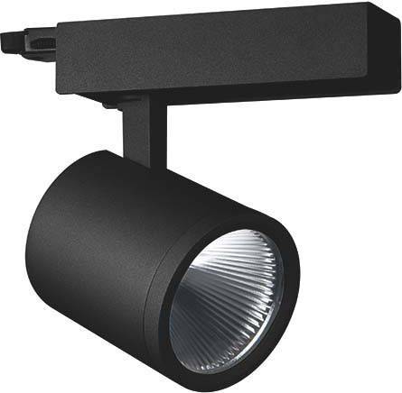 LTS Licht&Leuchten LED-Stromschienenstrahler SCOUT 203.50.2/B sw