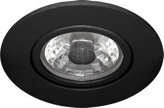 LTS Licht&Leuchten LED-Einbaustrahler VTRXS 12.0540.25D sw