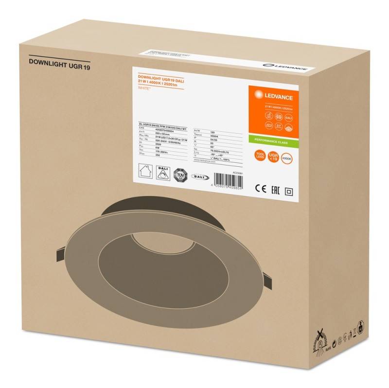 Ledvance LED-Downlight DLUGRDN195PFM21W840D