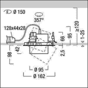 Zumtobel Group LED-Einbaustrahler VIV2-R M #60715742