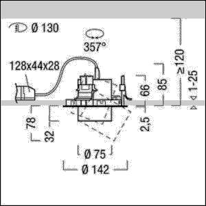 Zumtobel Group LED-Einbaustrahler VIV2-R S 2 #60715517