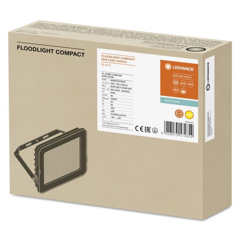 Ledvance LED-Fluter FLCOMPV50W830SYM100B