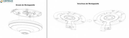 Dahua - HAC-EW2501P - HDCVI - Fisheye, - 5 MP/Starlight - 1,4mm panorama fix Objektiv - Max. IR Reichweite ~10m - 25fps