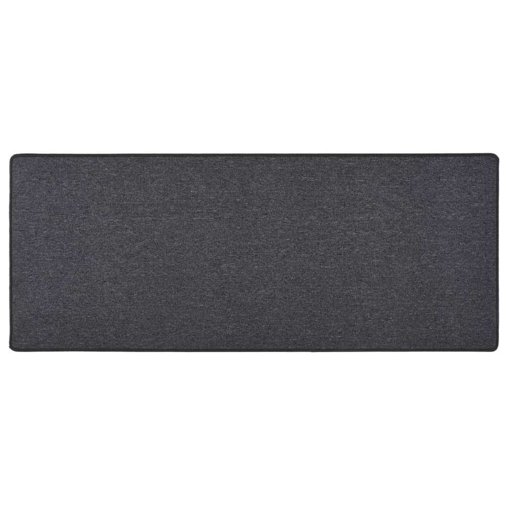 vidaXL Teppichläufer Anthrazit 80x200 cm