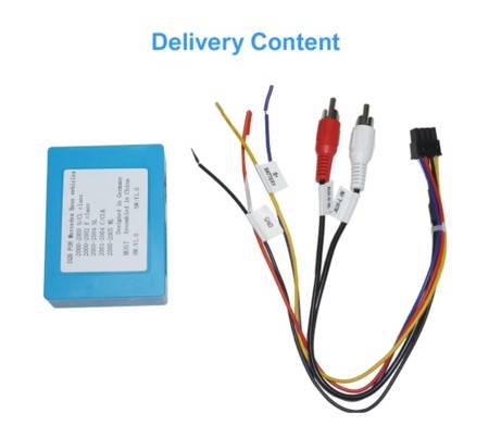 D2B Datenbus Glasfaser Decoder Adapter für Mercedes C CL CLK E ML S SL