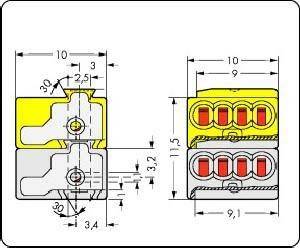 WAGO GmbH & Co. KG Busankoppler-Klemme 243-212