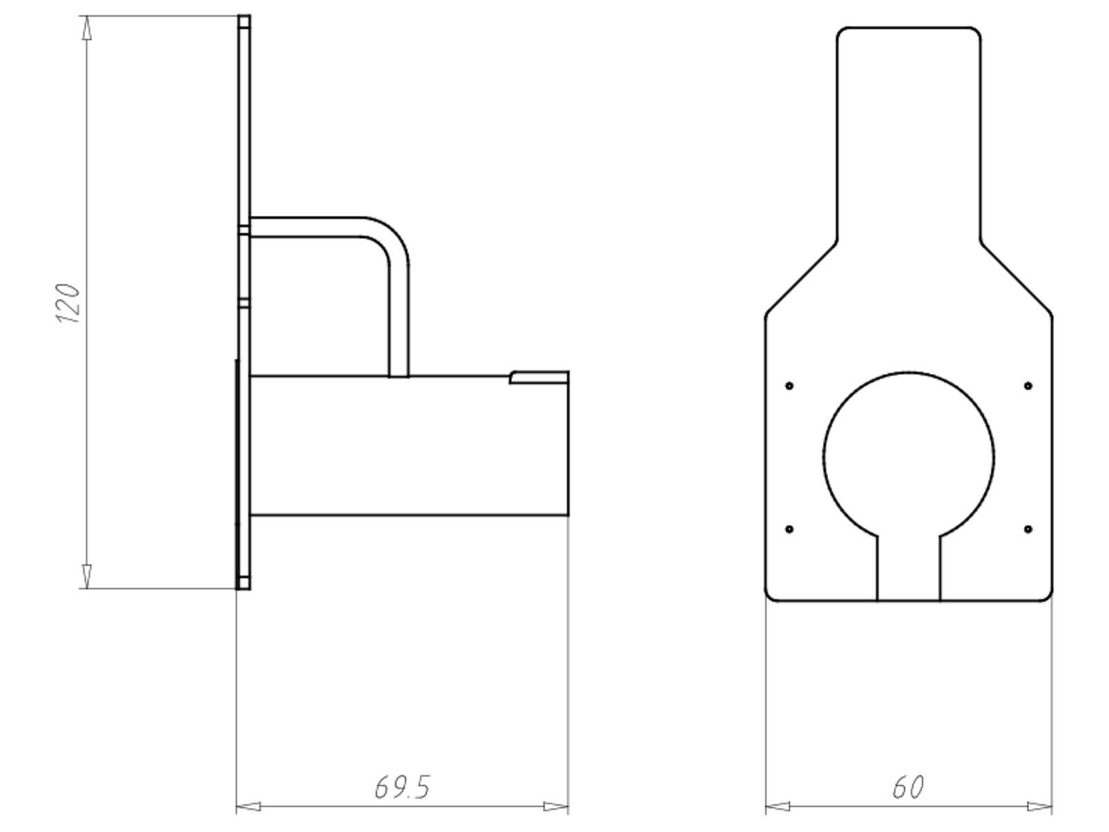 Kaiser Wand-Decken Übergang 1261-12