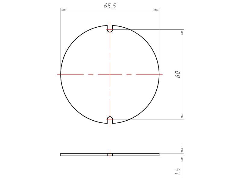 Kaiser Deckel 1158-90