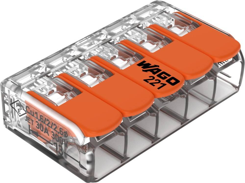 WAGO GmbH & Co. KG Compact-Verbindungsklemme 221-615