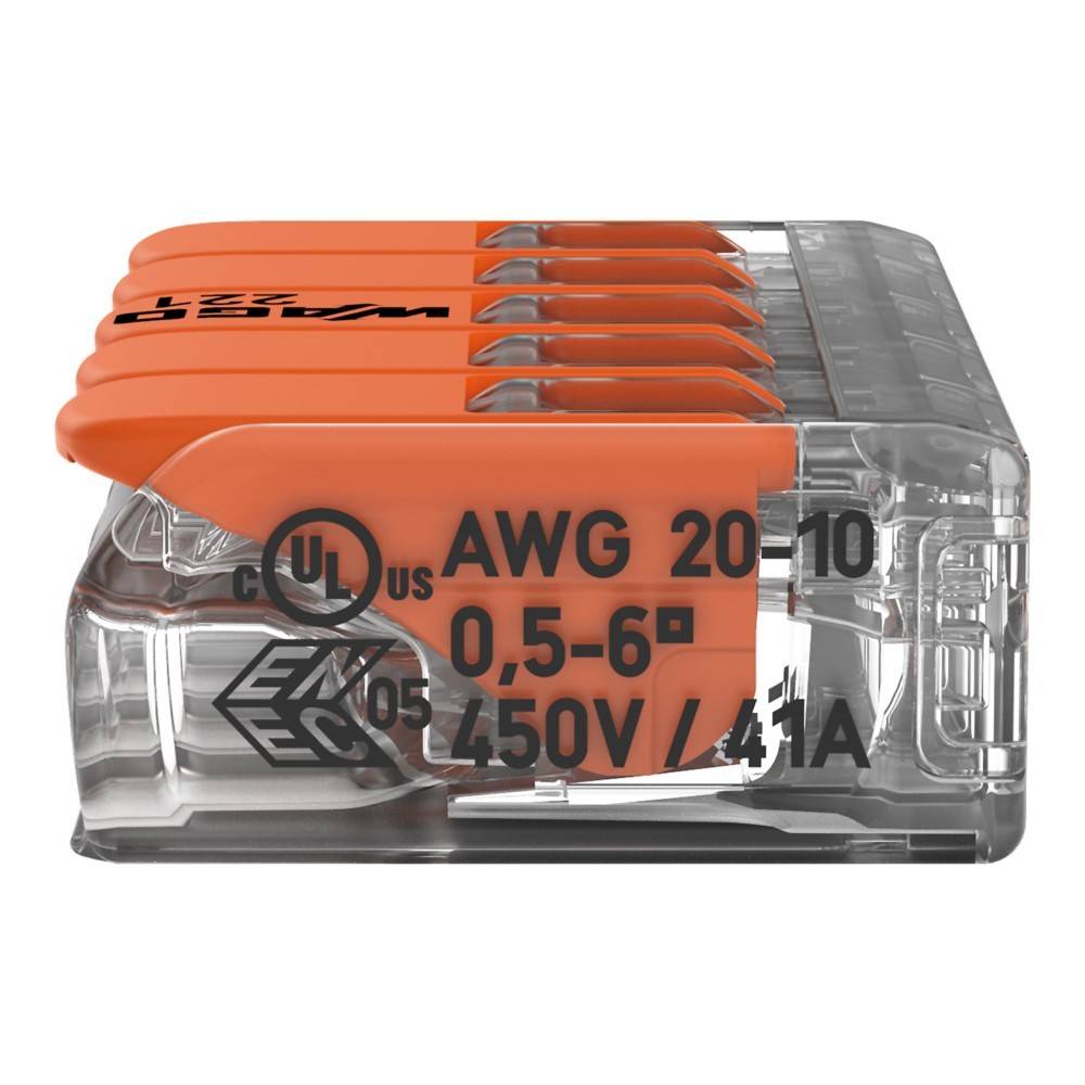 WAGO GmbH & Co. KG Compact-Verbindungsklemme 221-615