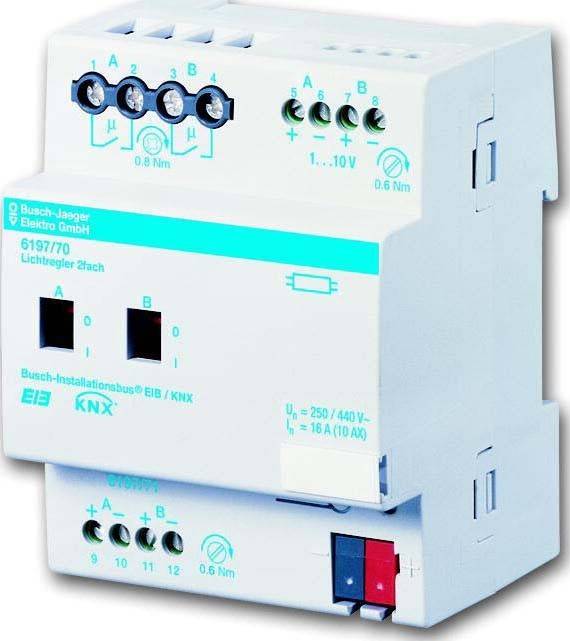 Busch-Jaeger Lichtregler 2-fach 6197/70