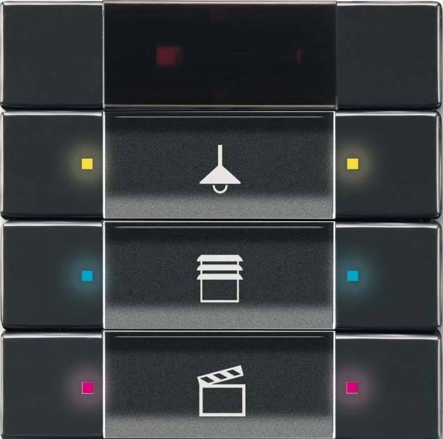 Busch-Jaeger Bedienelement 3/6-fach 6129/01-81-500