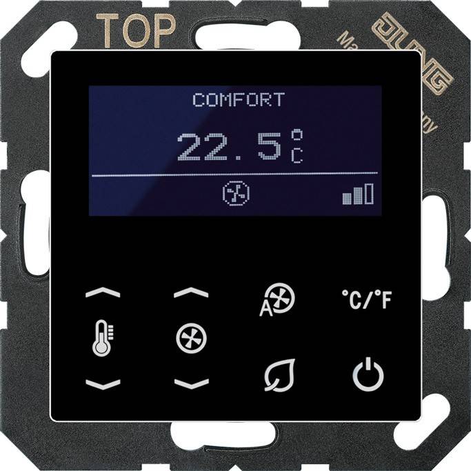 Jung KNX Raumtemperatur-Display TRD A 5248 SW