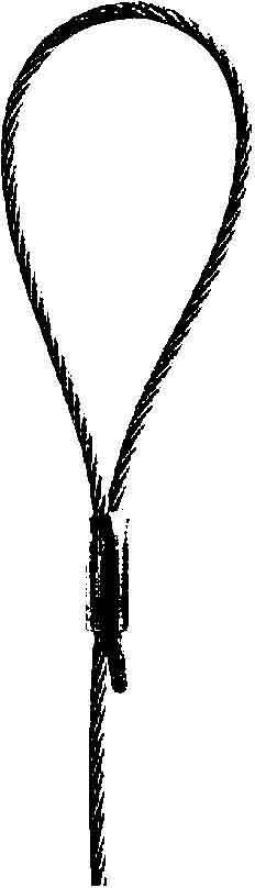 Niedax Set-Schlaufe GAK-4/10