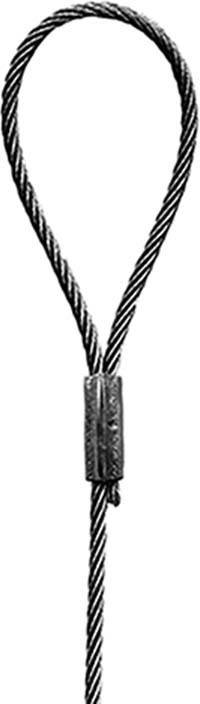 Niedax Set-Schlaufe GAK-4/10