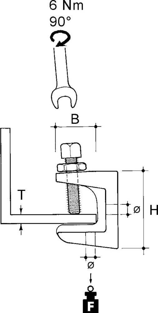 Niedax EKLIPS-Stangenbf. BH-6T