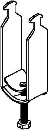 50 Stk. Niedax Bügelschelle BAK 50/2